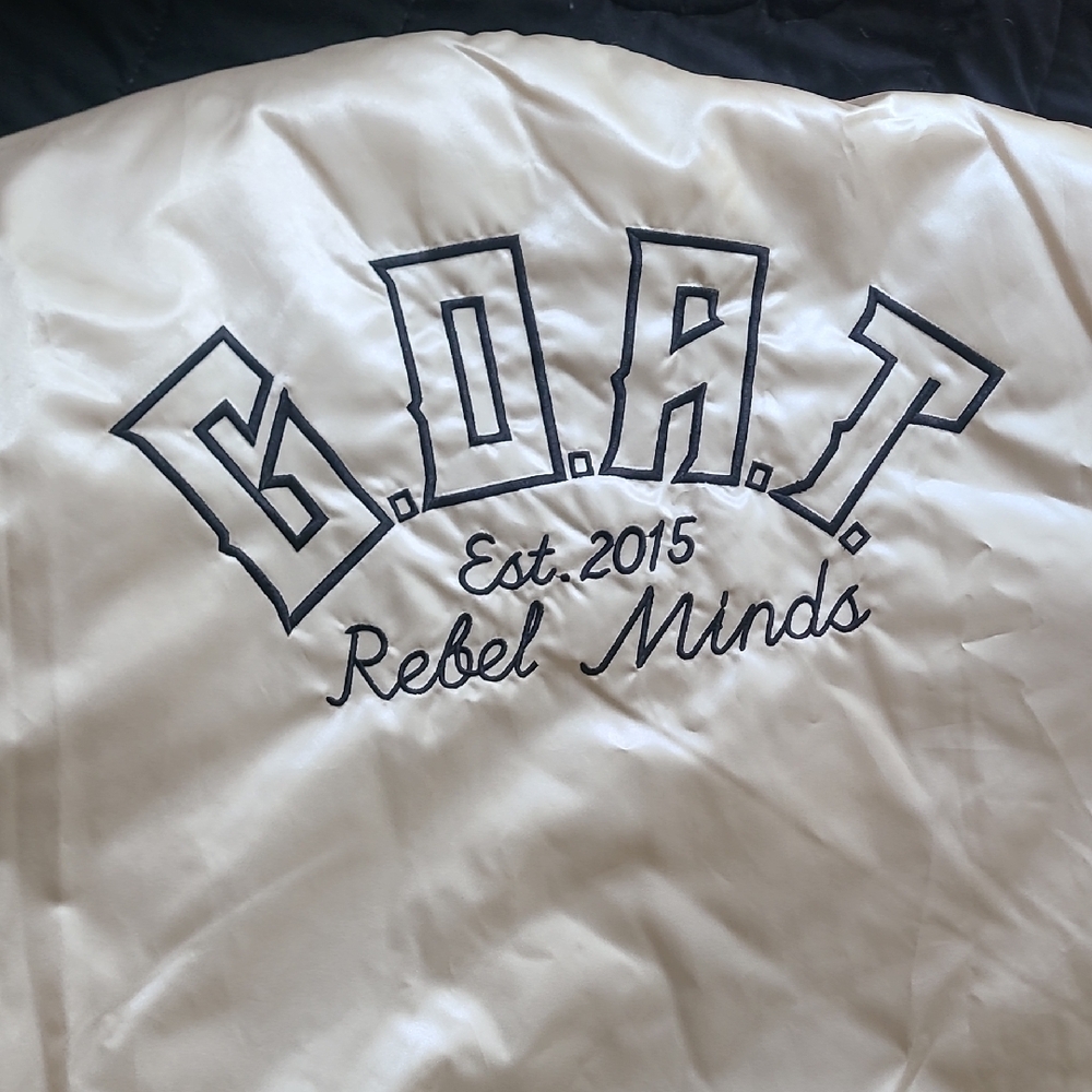 Rebel Minds G.O.A.T. Satin Jacket
